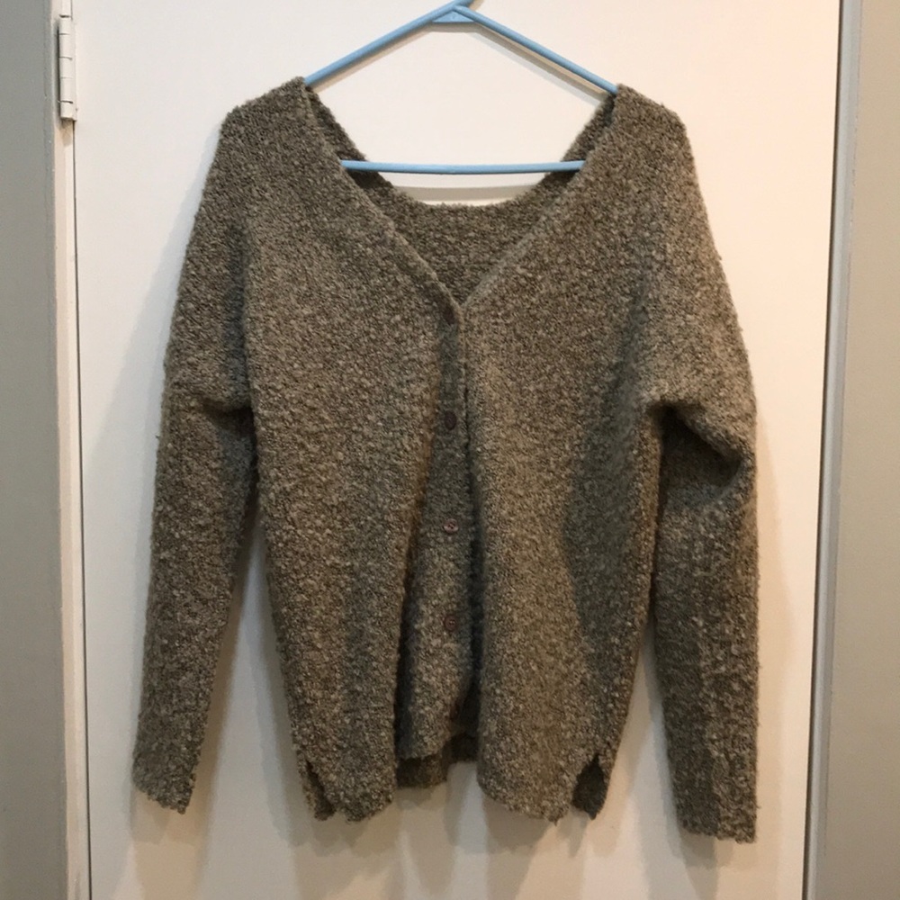 RVCA Button-Up Cardigan
